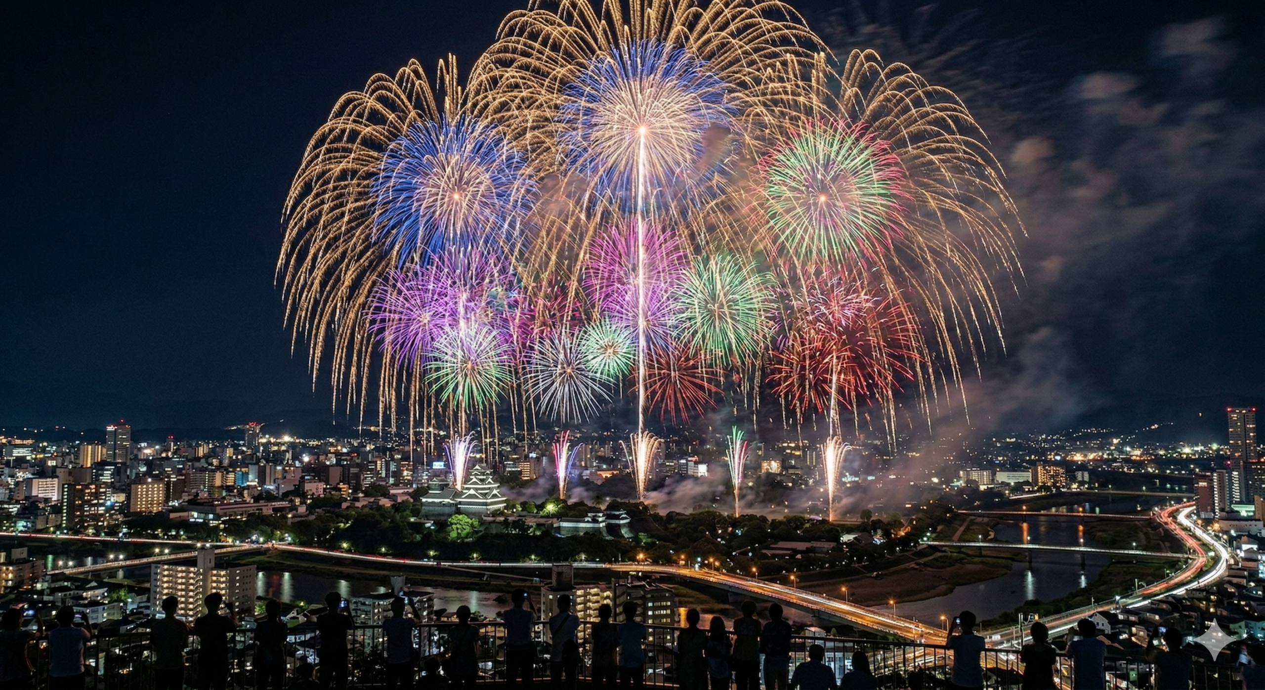 九州、火の国、花火の国。今夜どこで上がる？