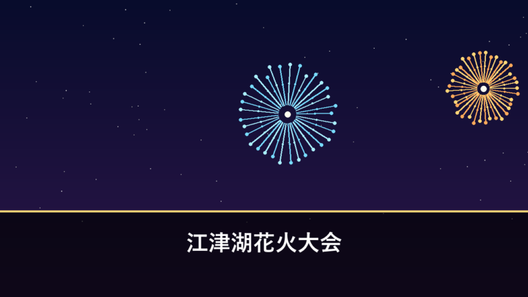 TKU江津湖花火大会｜2026年は熊本地震の影響で中止（熊本市東区・水前寺江津湖公園）