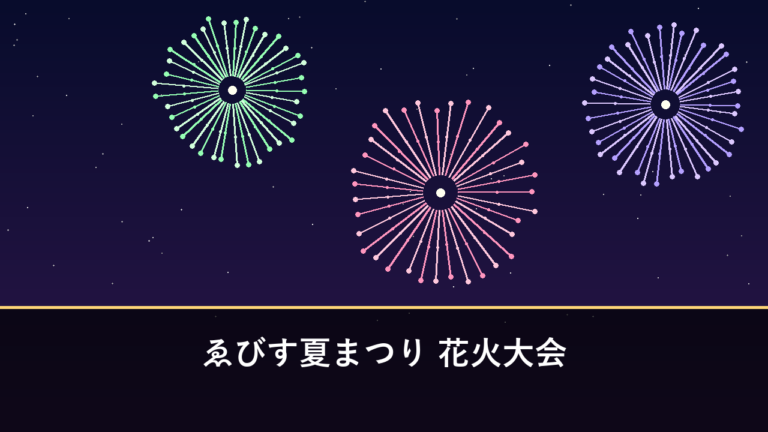 ゑびす夏まつり 花火大会｜2026年は8月17日に開催・約2000発（球磨郡多良木町）