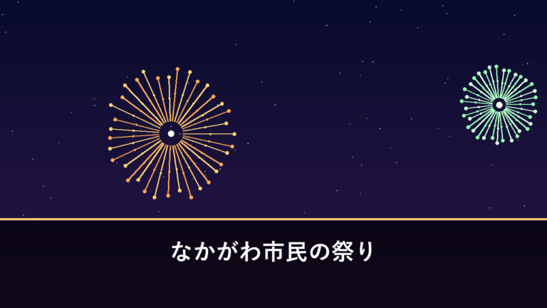 なかがわ市民の祭り 花火大会｜2026年は8月22日に開催・約2000発（那珂川市）