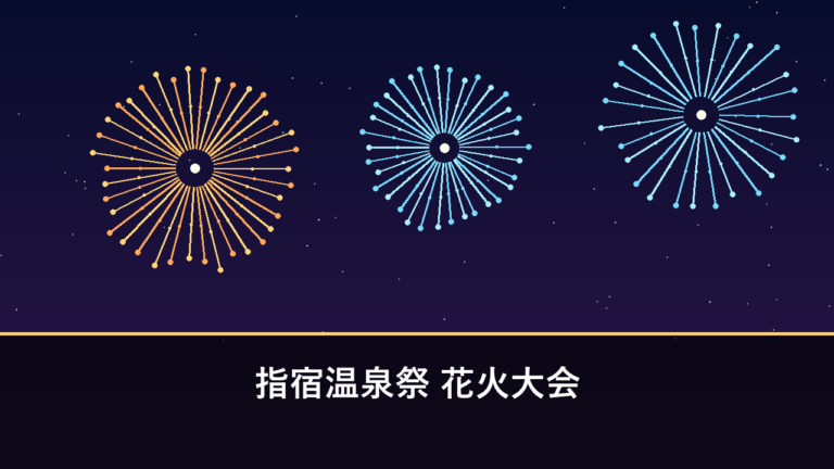 指宿温泉祭 花火大会｜2026年は9月27日に開催予定・約4000発（指宿市・セントラルパーク指宿）