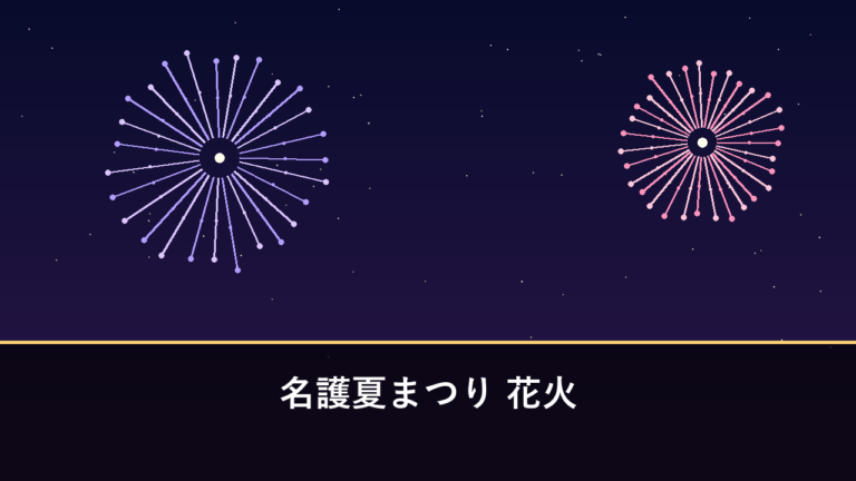 名護夏まつり 花火｜2026年は7月25日・26日に開催（名護市・名護漁港）